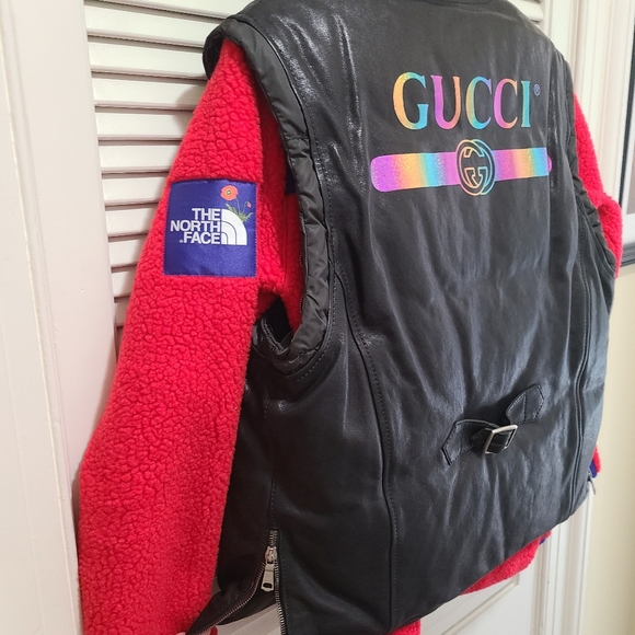 Gucci leather goose down puffer coat - Picture 14 of 16